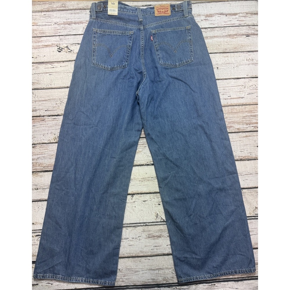Levi Cinch Baggy Jeans Womens 31x31 Medium Wash Loose Wide Leg NWT - Picture 11 of 11